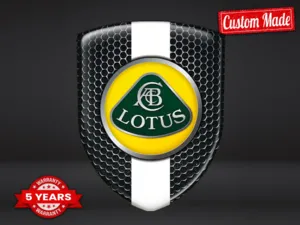 Lotus Logo Silicone Auto Universale Pregiato Pro